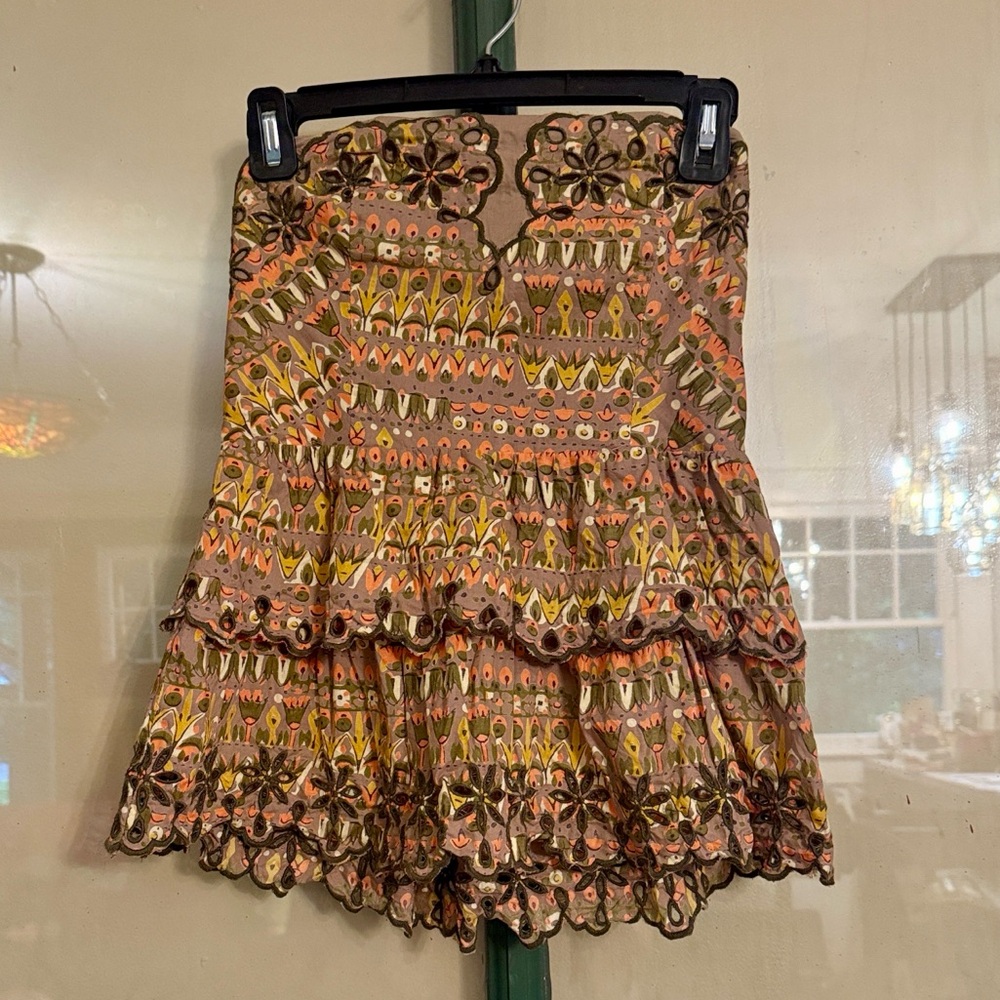 Anthropologie Strapless Top